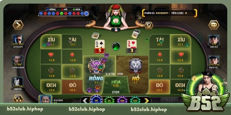 Chiến thuật giúp bạn xoay chuyển thế trận tại Rồng Hổ B52 Club