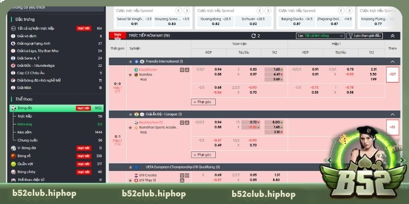 Hướng dẫn tham gia chơi tại B52 Club thể thao