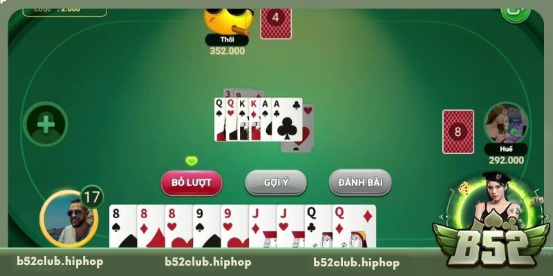 Mẹo chơi game bài Tiến lên từ các cao thủ B52