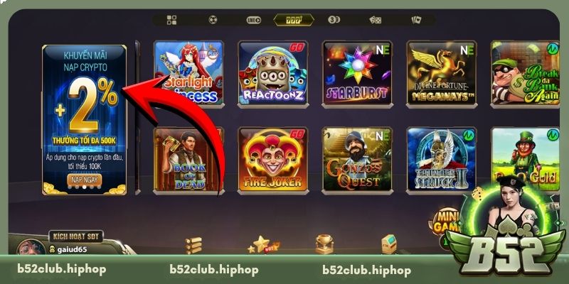 Những khuyến mãi B52 Club hấp dẫn không thể bỏ qua