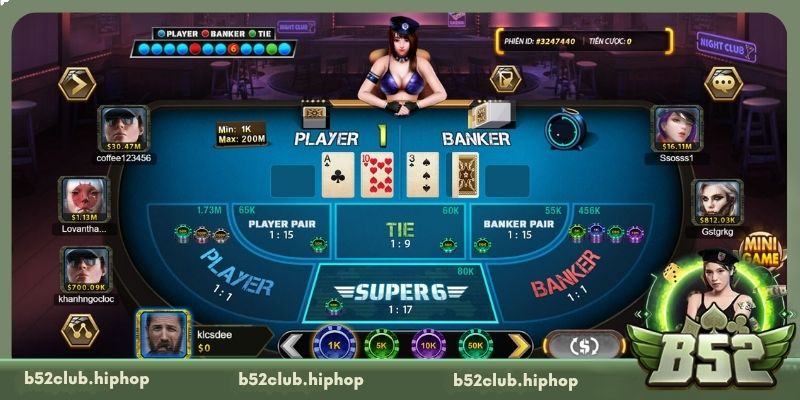 Quy trình vận hành ván cược Baccarat chi tiết